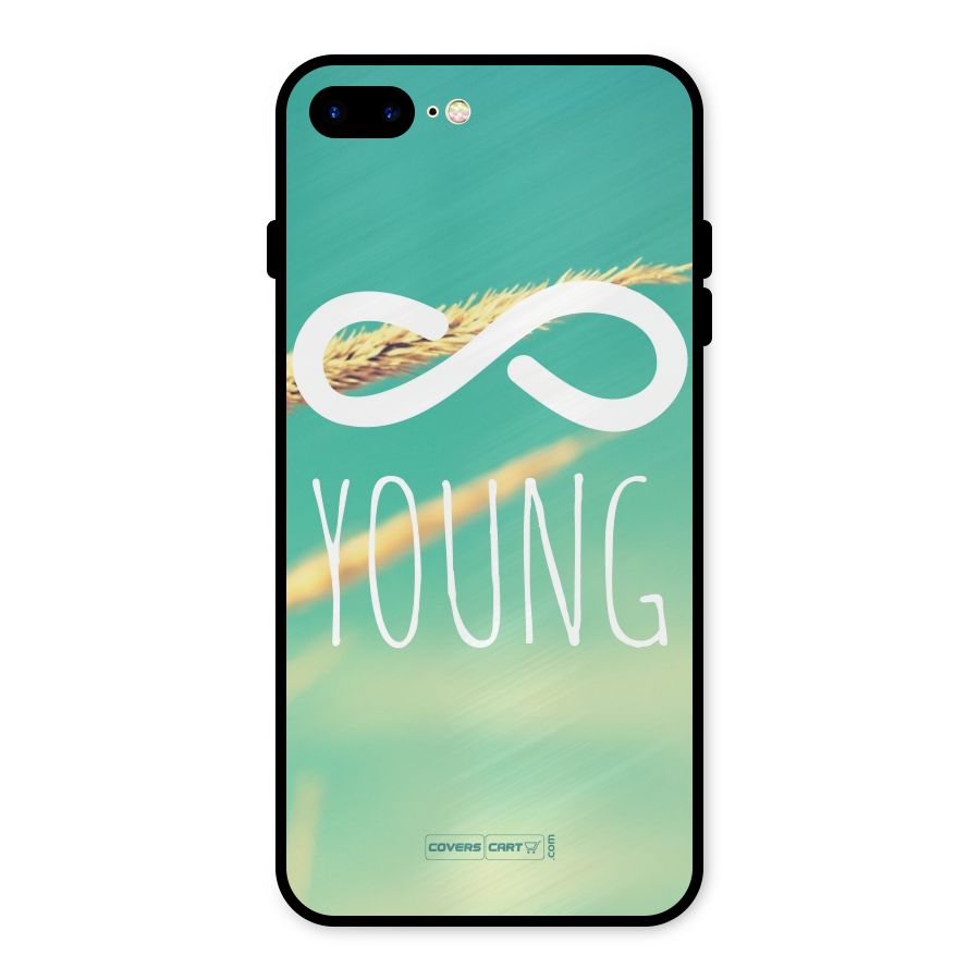 Infinity Young Metal Back Case for iPhone 8 Plus