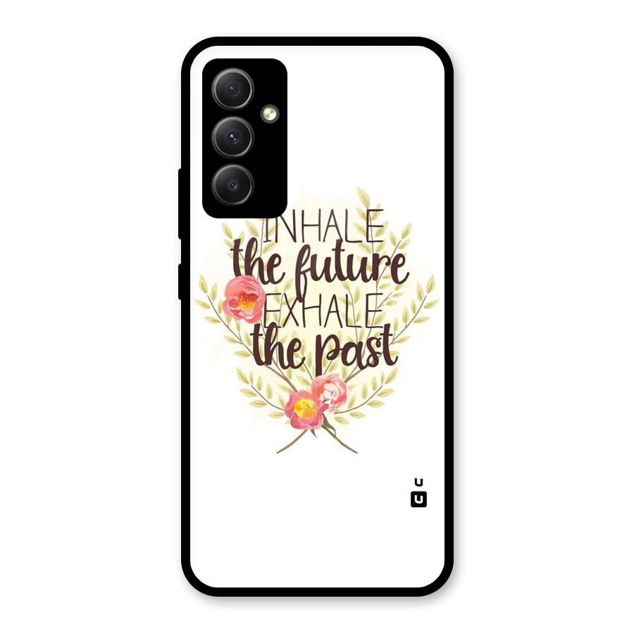 Inhale Future Glass Back Case for Galaxy A34