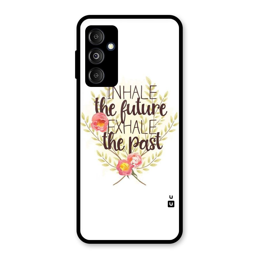 Inhale Future Glass Back Case for Galaxy M14 5G