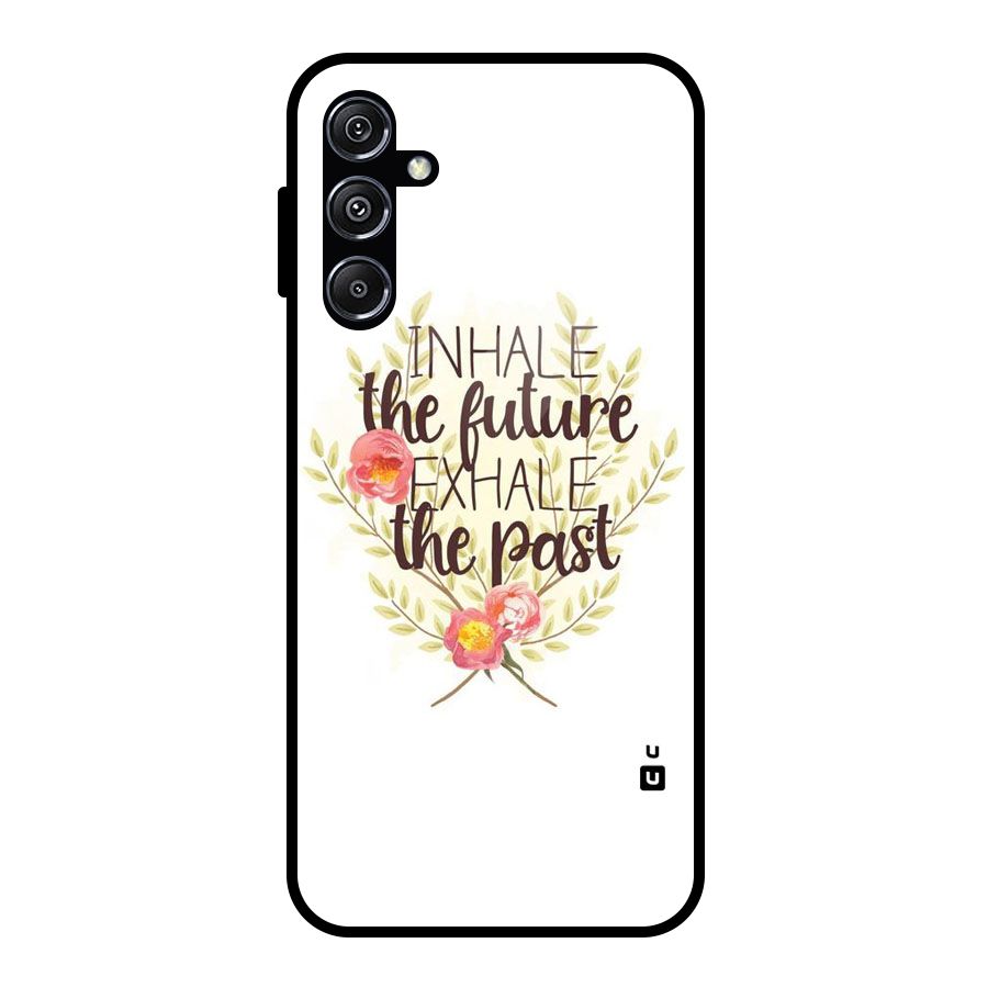 Inhale Future Glass Back Case for Galaxy M34 5G