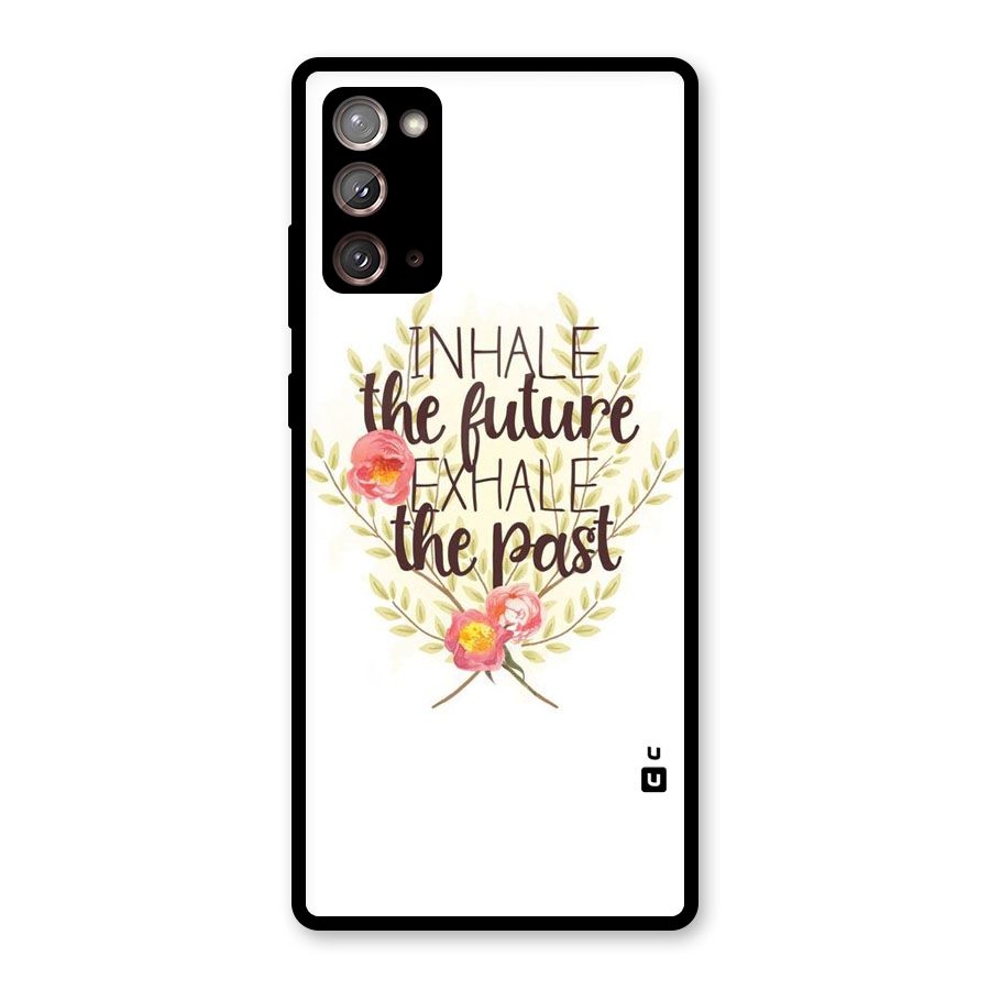 Inhale Future Glass Back Case for Galaxy Note 20