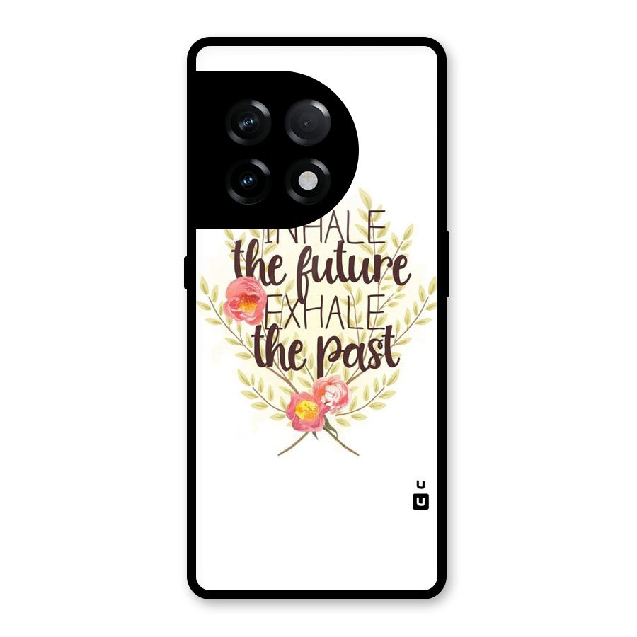 Inhale Future Glass Back Case for OnePlus 11R