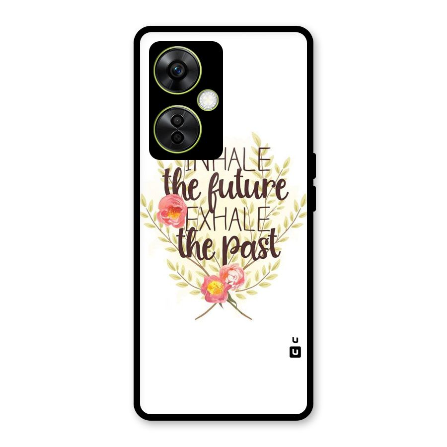 Inhale Future Glass Back Case for OnePlus Nord CE 3 Lite