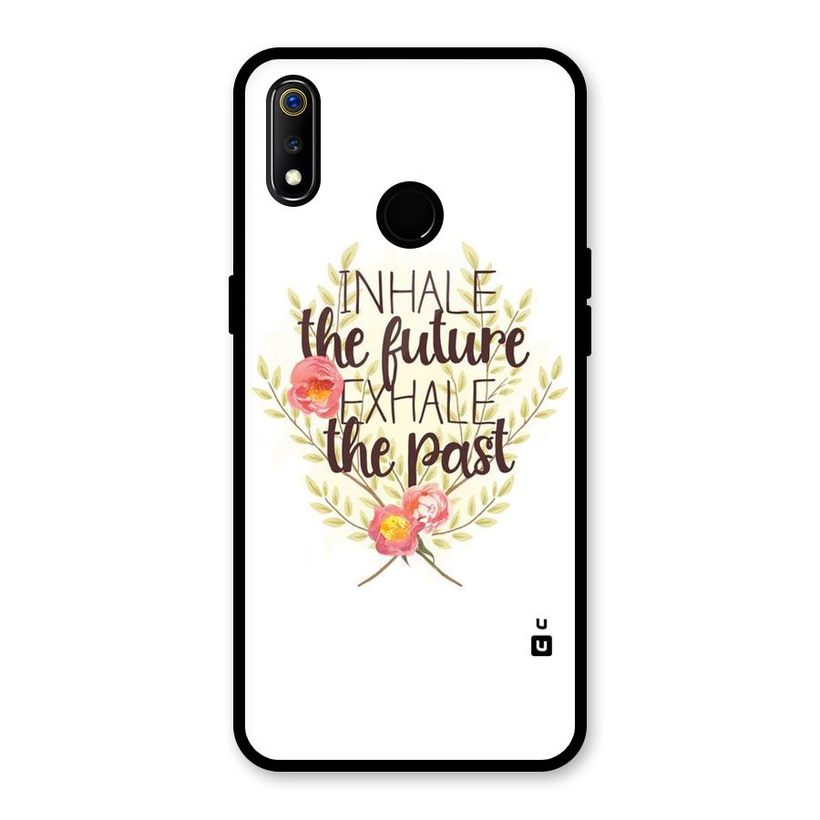 Inhale Future Glass Back Case for Realme 3i