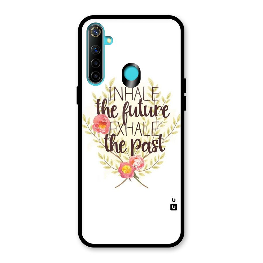 Inhale Future Glass Back Case for Realme 5