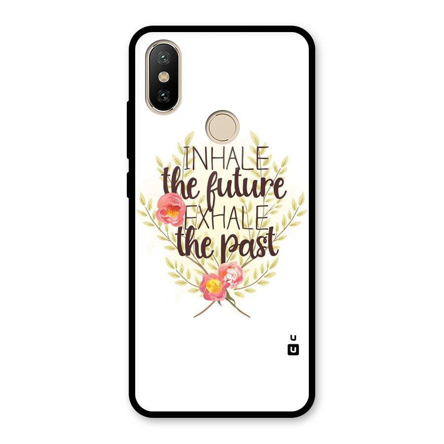 Inhale Future Glass Back Case for Redmi A2
