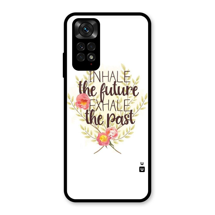 Inhale Future Glass Back Case for Redmi Note 11S