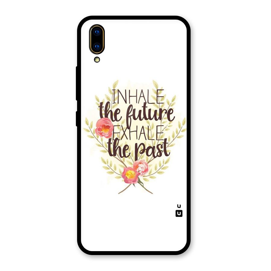 Inhale Future Glass Back Case for Vivo V11 Pro