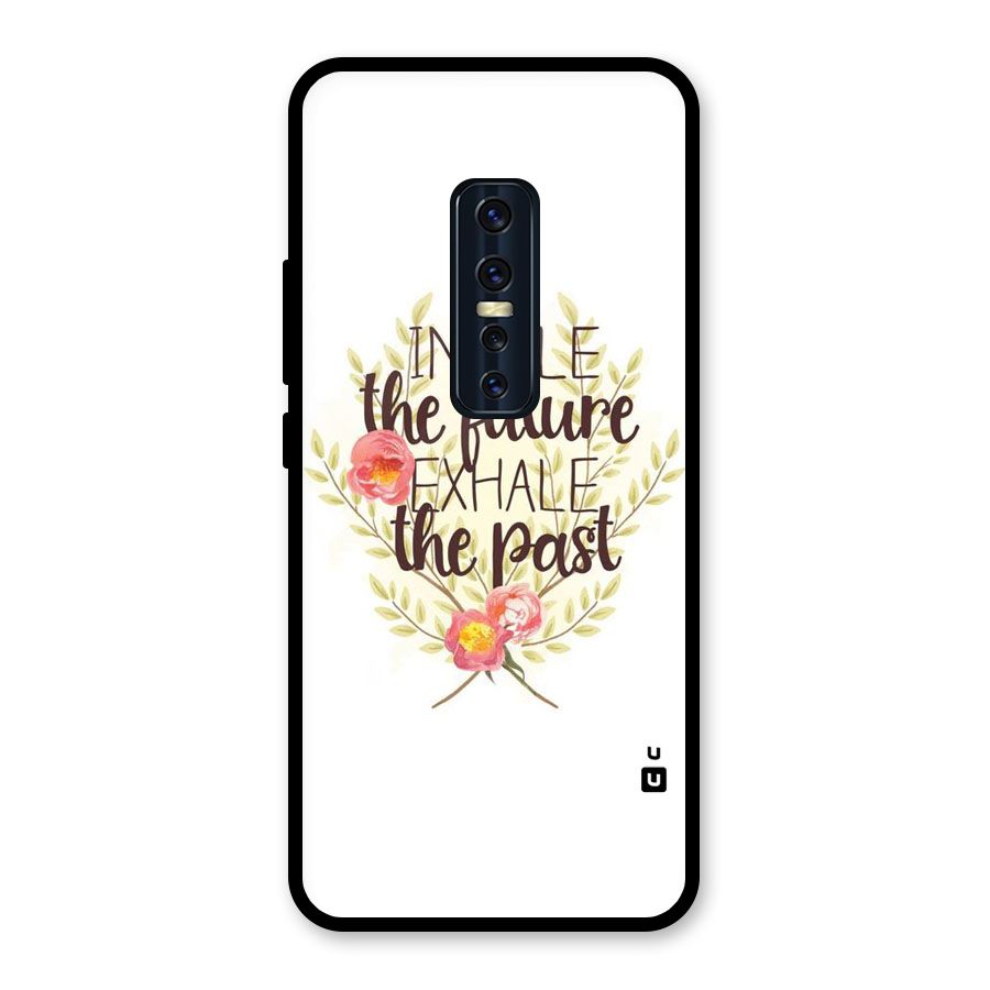 Inhale Future Glass Back Case for Vivo V17 Pro