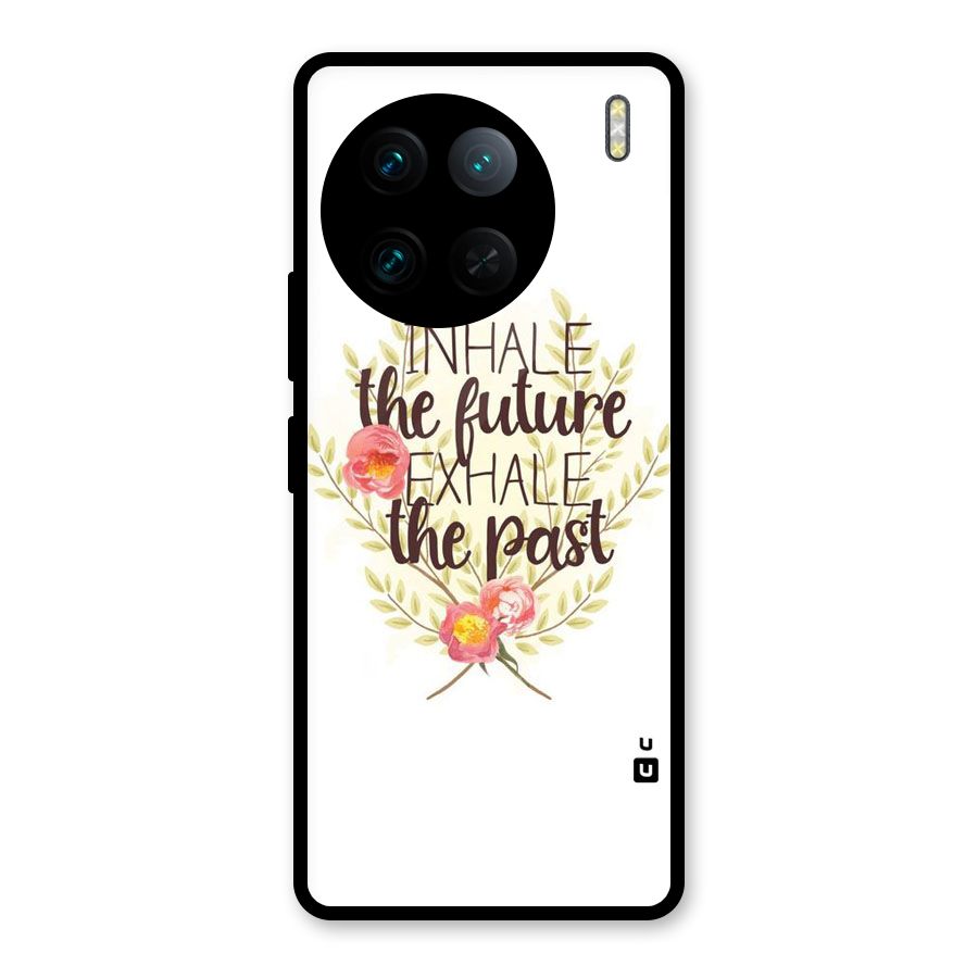 Inhale Future Glass Back Case for Vivo X90 Pro