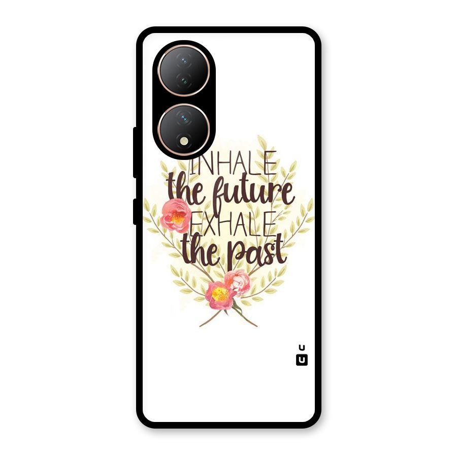 Inhale Future Glass Back Case for Vivo Y100A