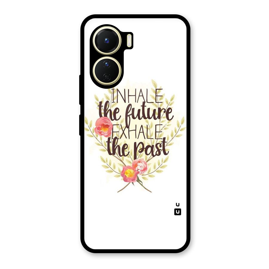 Inhale Future Glass Back Case for Vivo Y16