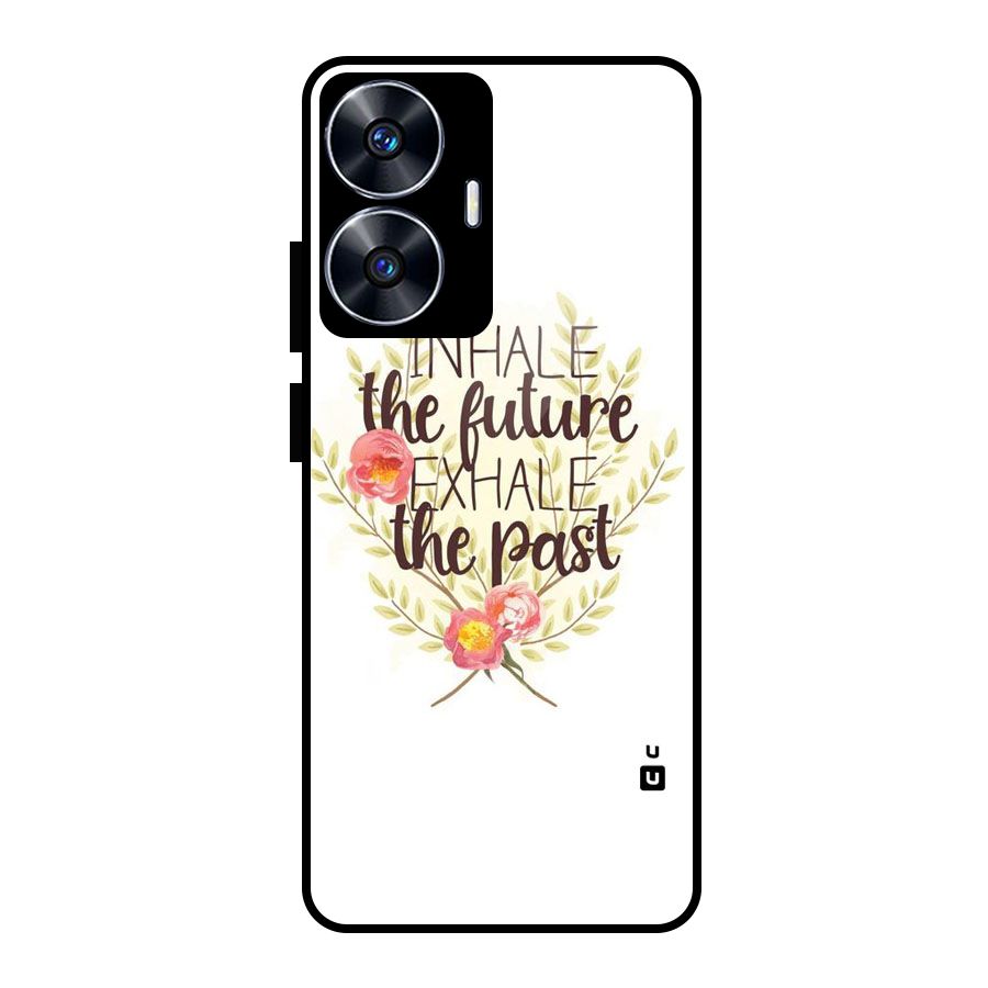 Inhale Future Glass Back Case for realme C55