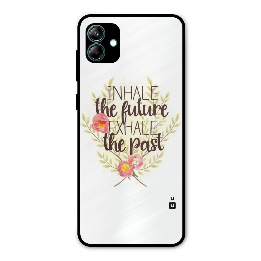 Inhale Future Metal Back Case for Galaxy A04