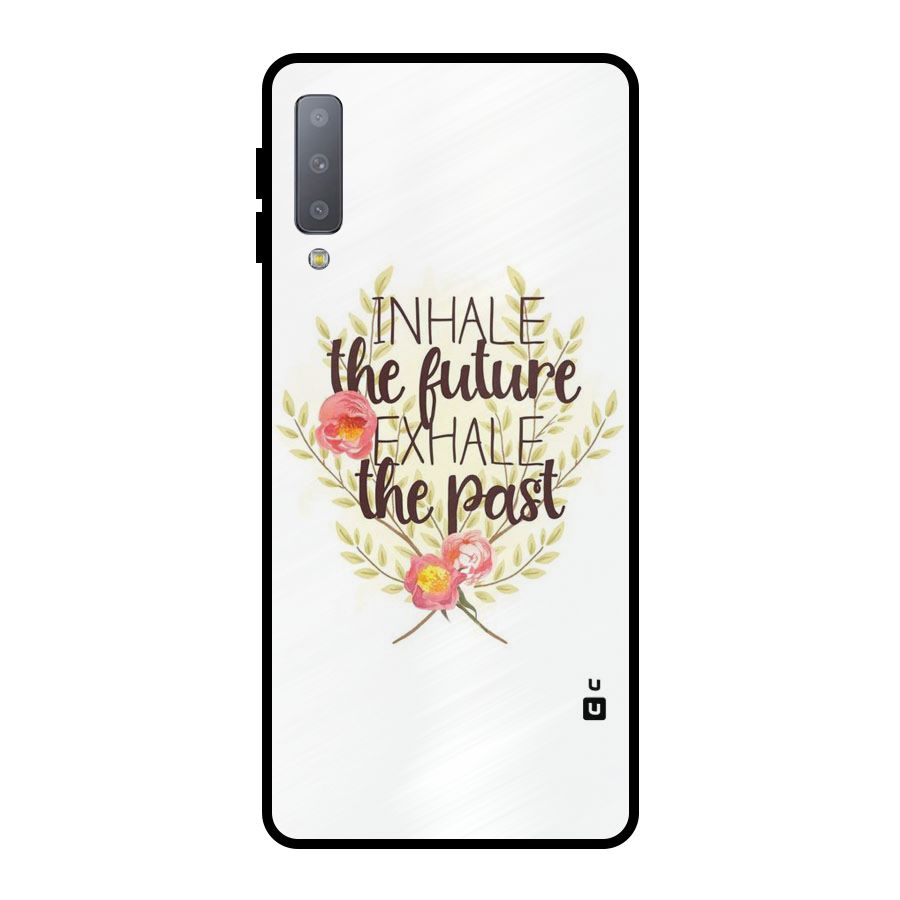 Inhale Future Metal Back Case for Galaxy A7 (2018)