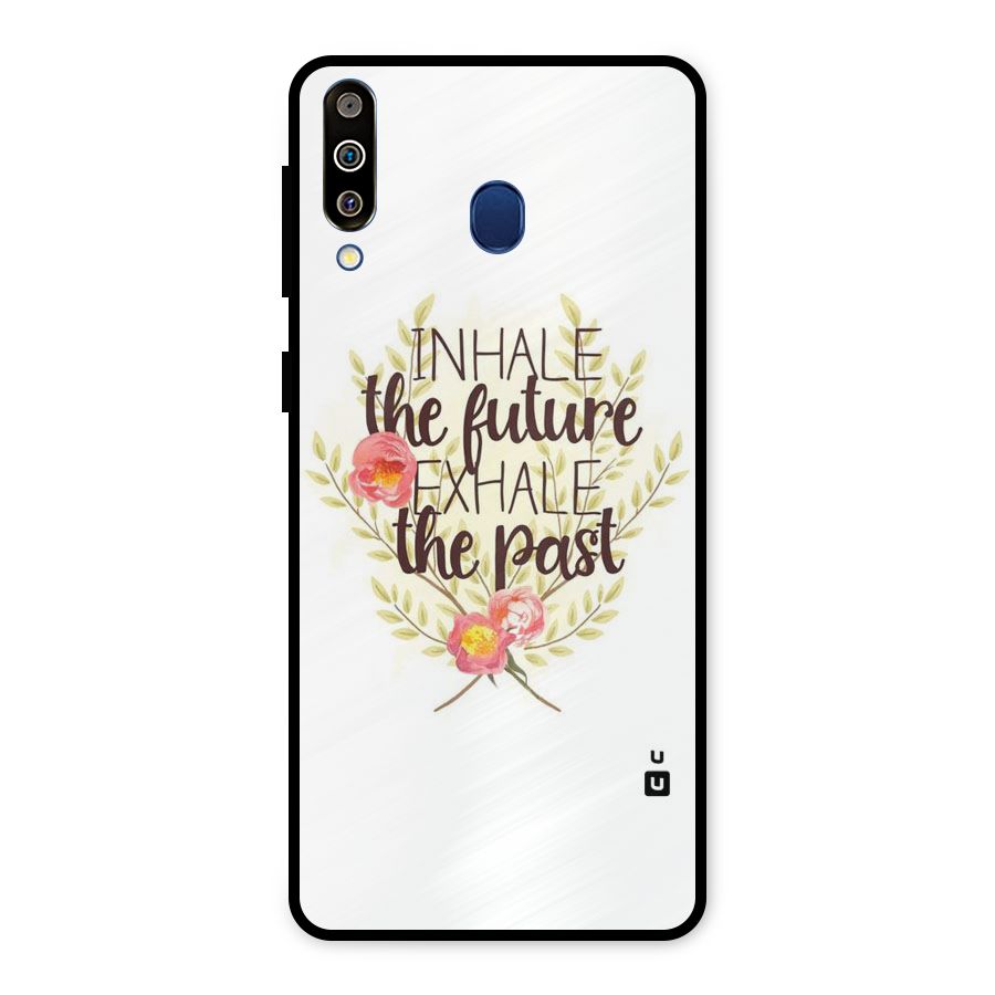 Inhale Future Metal Back Case for Galaxy M30