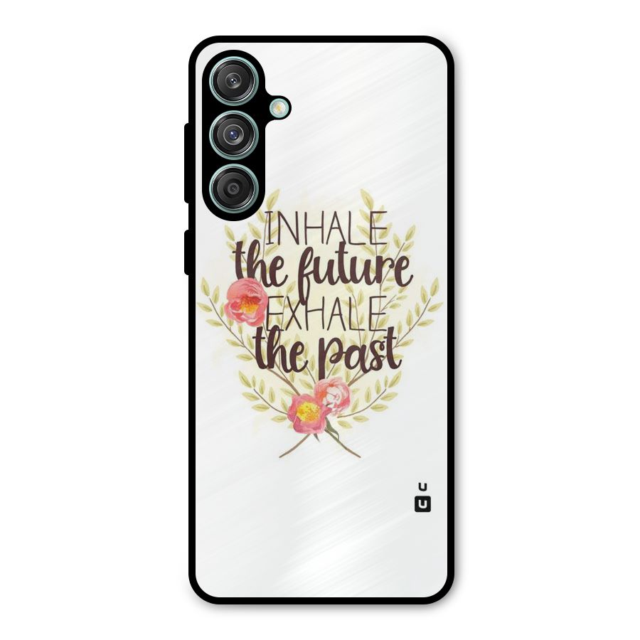 Inhale Future Metal Back Case for Galaxy M55 5G