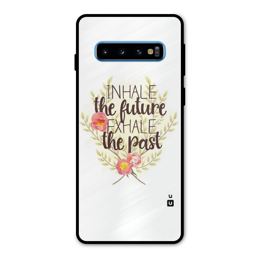 Inhale Future Metal Back Case for Galaxy S10