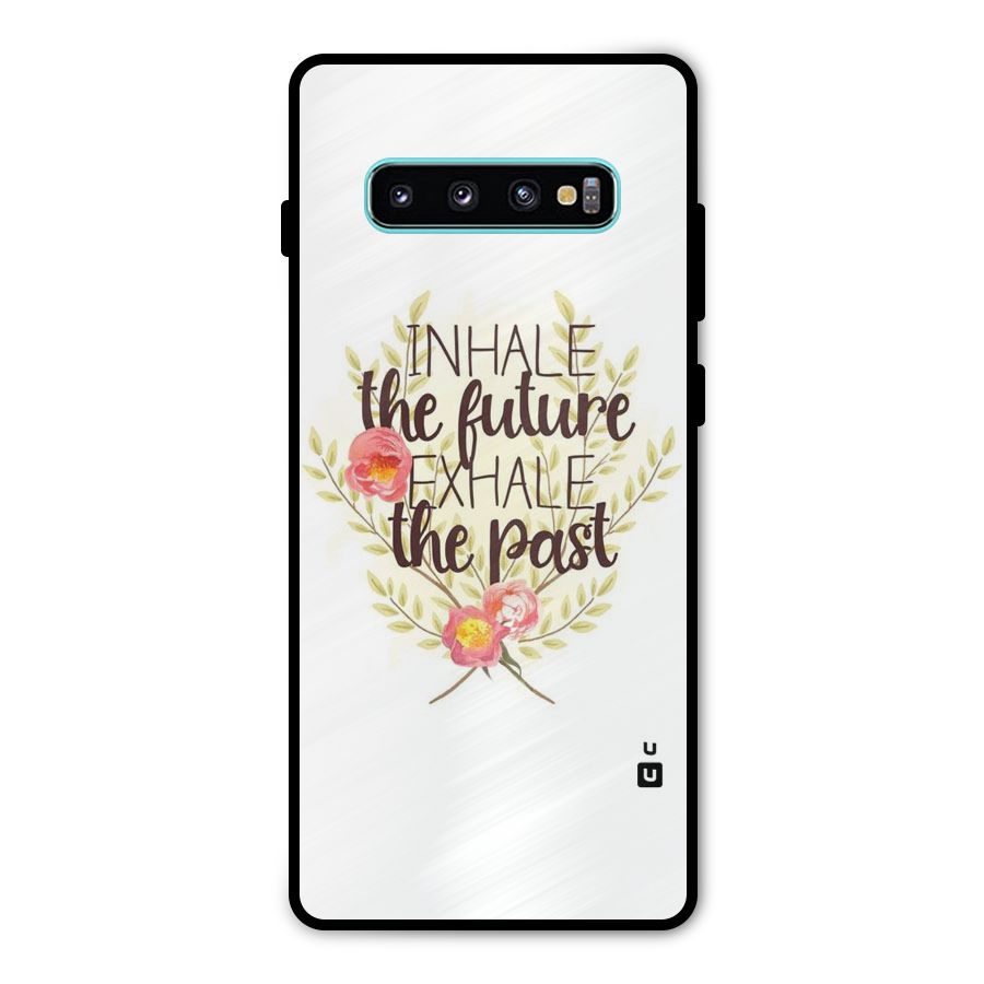 Inhale Future Metal Back Case for Galaxy S10 Plus