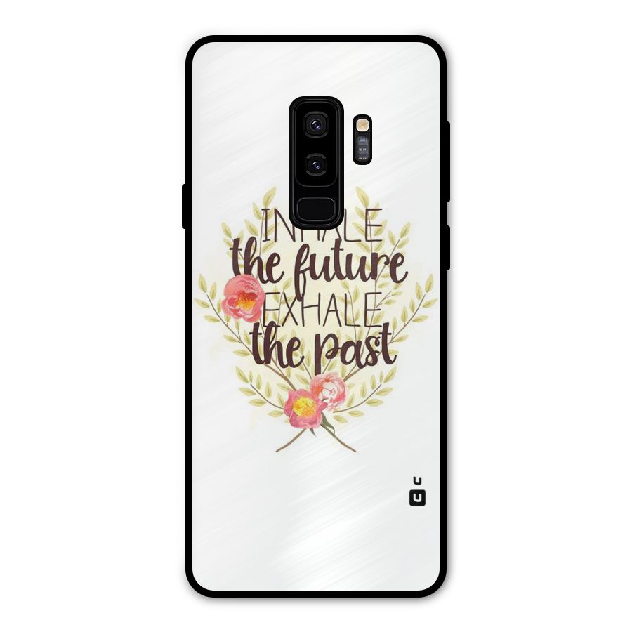 Inhale Future Metal Back Case for Galaxy S9 Plus