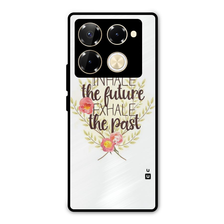 Inhale Future Metal Back Case for Infinix Note 40 Pro Plus