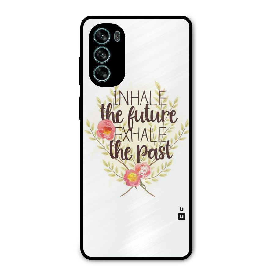 Inhale Future Metal Back Case for Moto G62