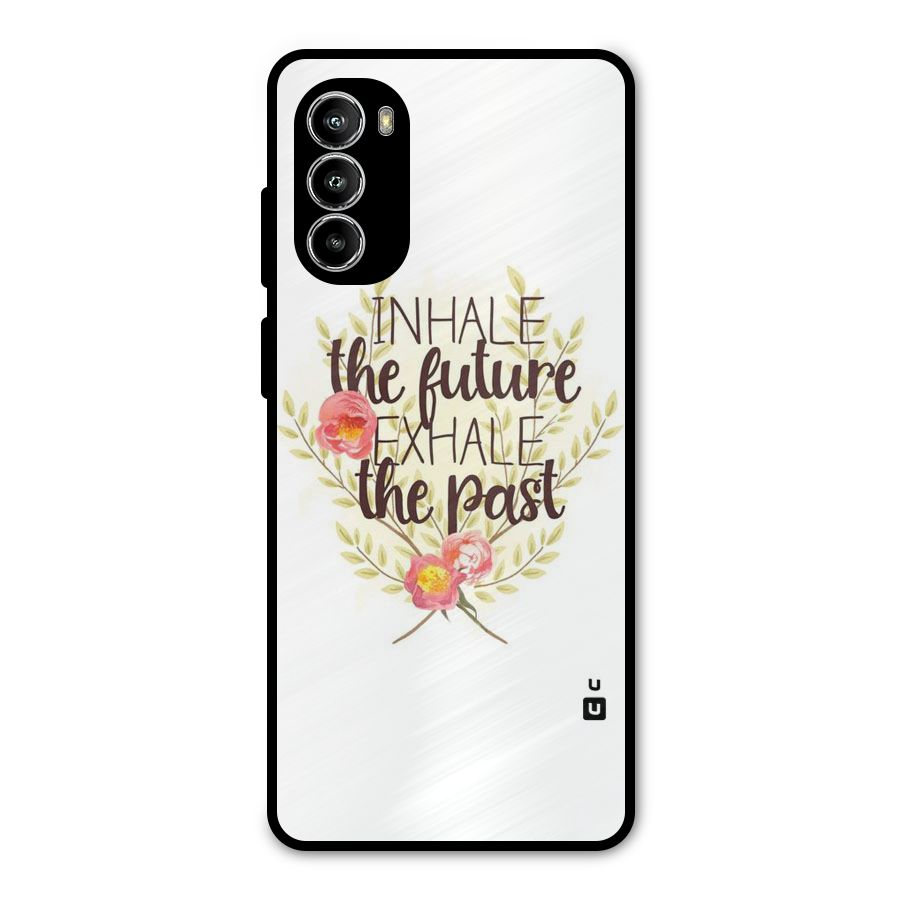 Inhale Future Metal Back Case for Moto G82