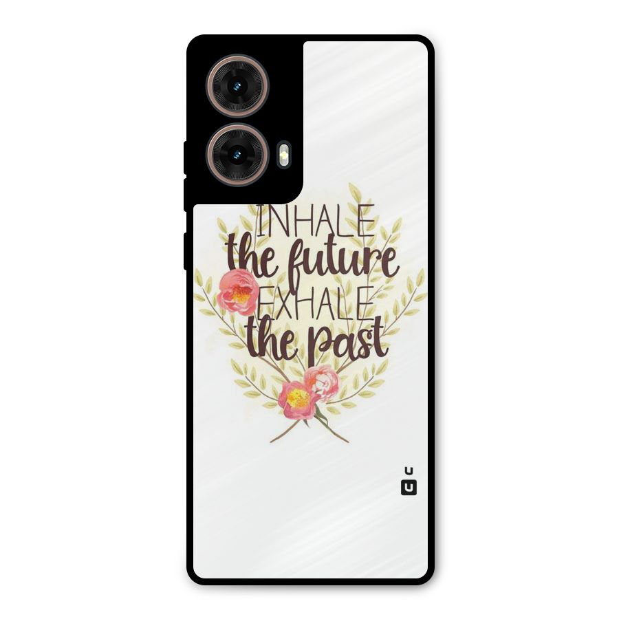 Inhale Future Metal Back Case for Moto G85