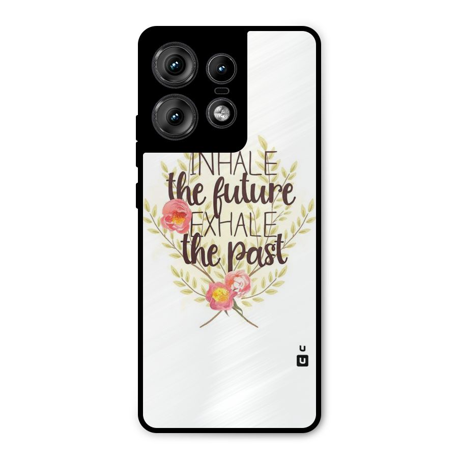 Inhale Future Metal Back Case for Motorola Edge 50 Pro