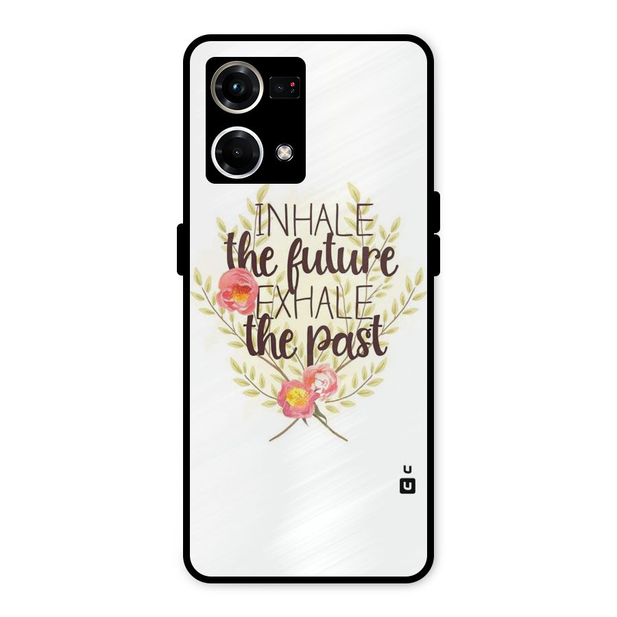 Inhale Future Metal Back Case for Oppo F21 Pro 4G