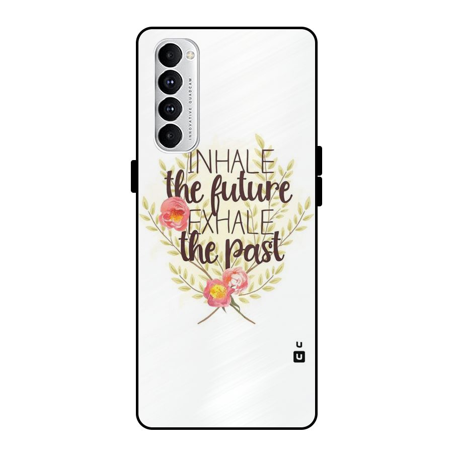 Inhale Future Metal Back Case for Oppo Reno4 Pro