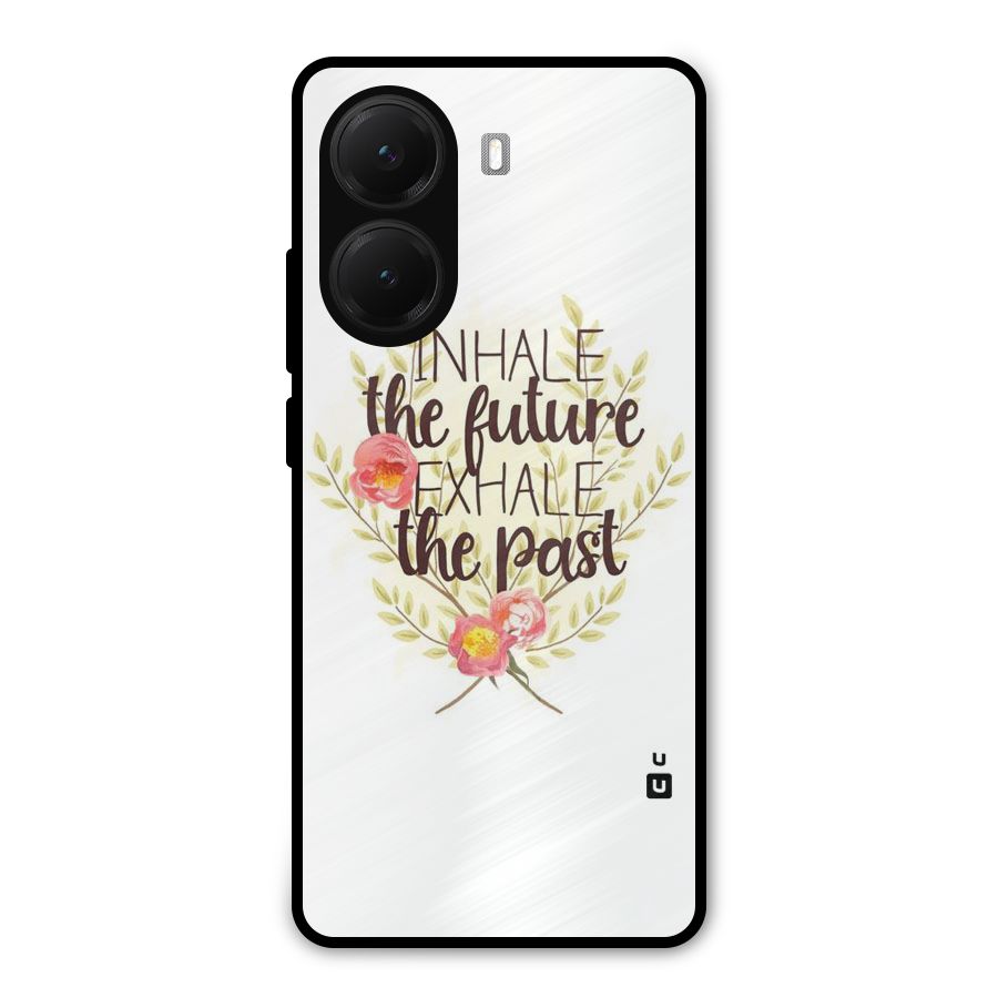 Inhale Future Metal Back Case for Poco X7 Pro