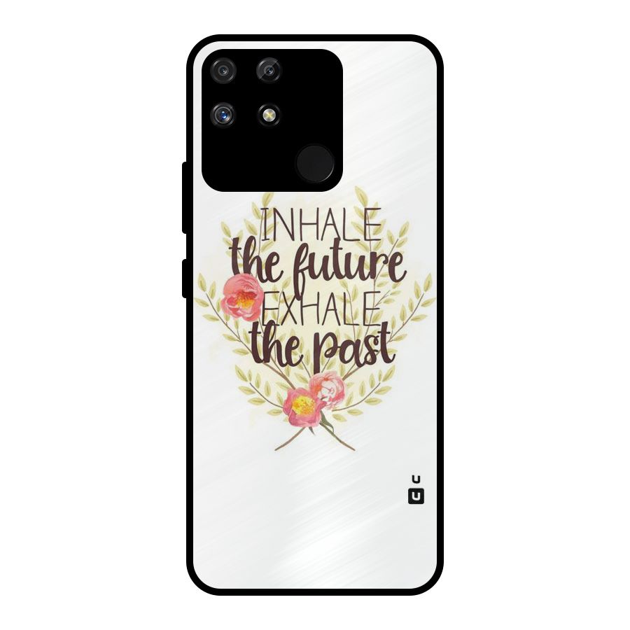 Inhale Future Metal Back Case for Realme Narzo 50A