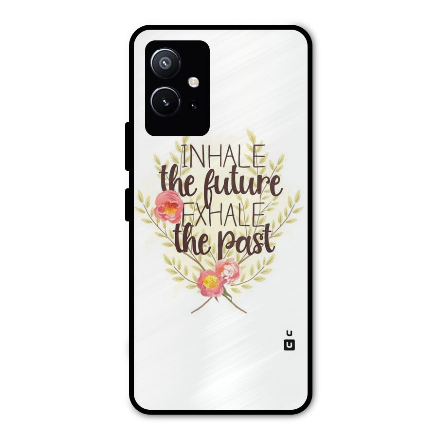 Inhale Future Metal Back Case for Vivo T1 5G