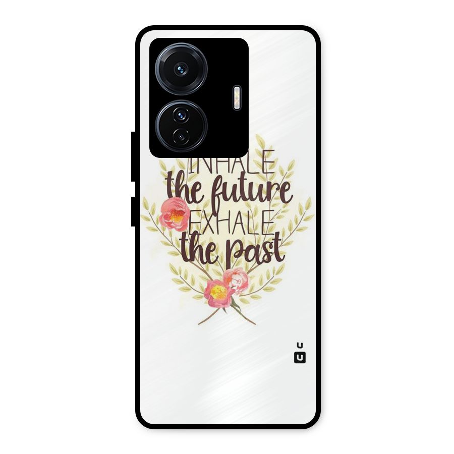 Inhale Future Metal Back Case for Vivo T1 Pro