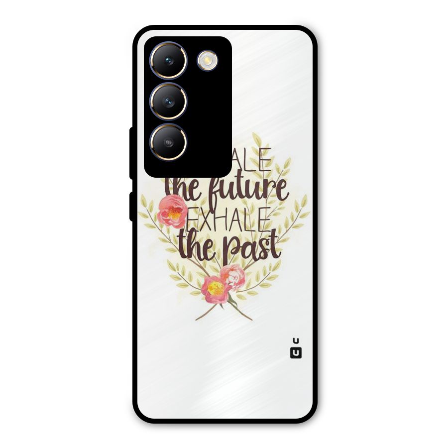 Inhale Future Metal Back Case for Vivo T3 5G