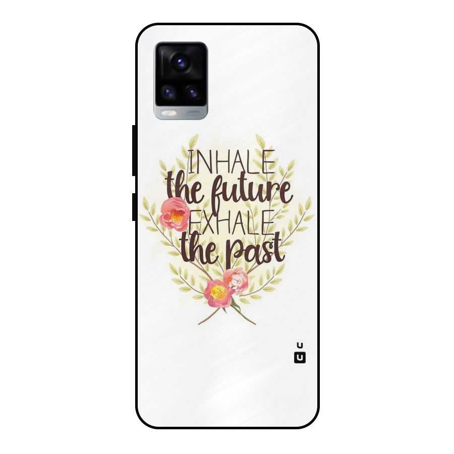 Inhale Future Metal Back Case for Vivo V20 2021