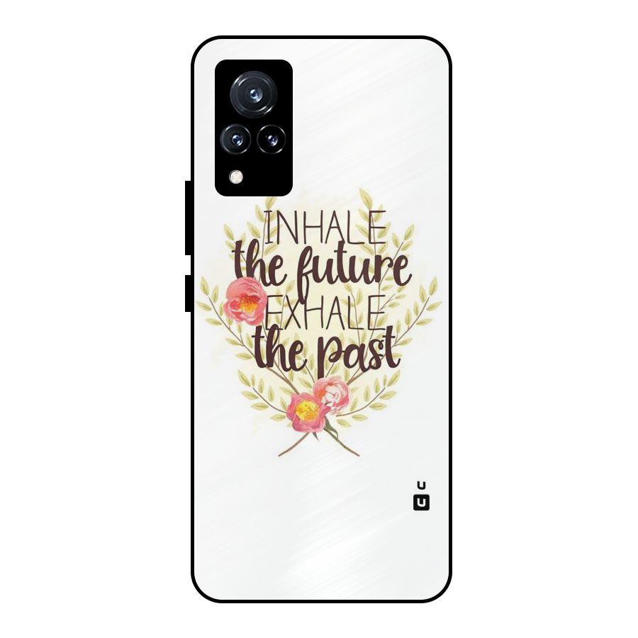 Inhale Future Metal Back Case for Vivo V21 5G