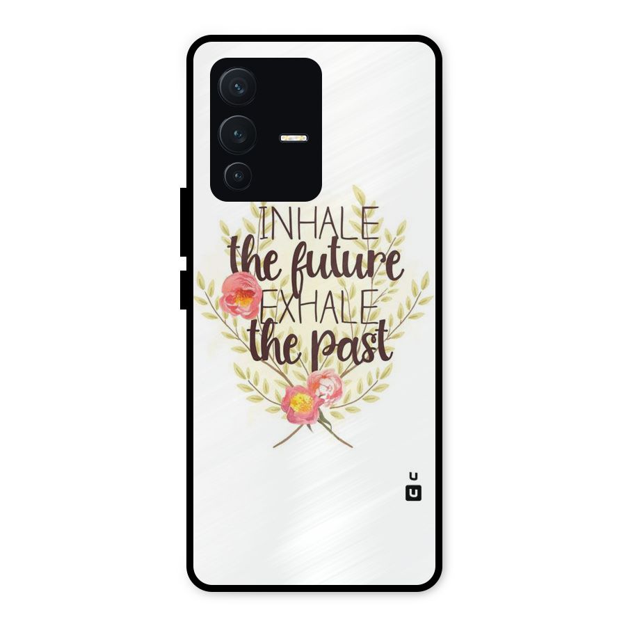 Inhale Future Metal Back Case for Vivo V23 5G