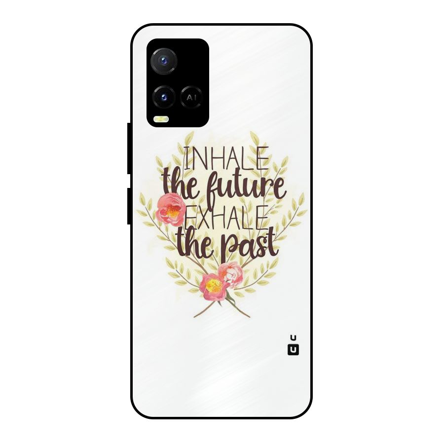 Inhale Future Metal Back Case for Vivo Y21
