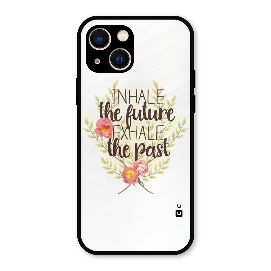 Inhale Future Metal Back Case for iPhone 13