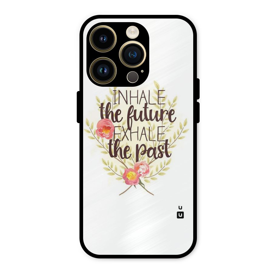 Inhale Future Metal Back Case for iPhone 14 Pro