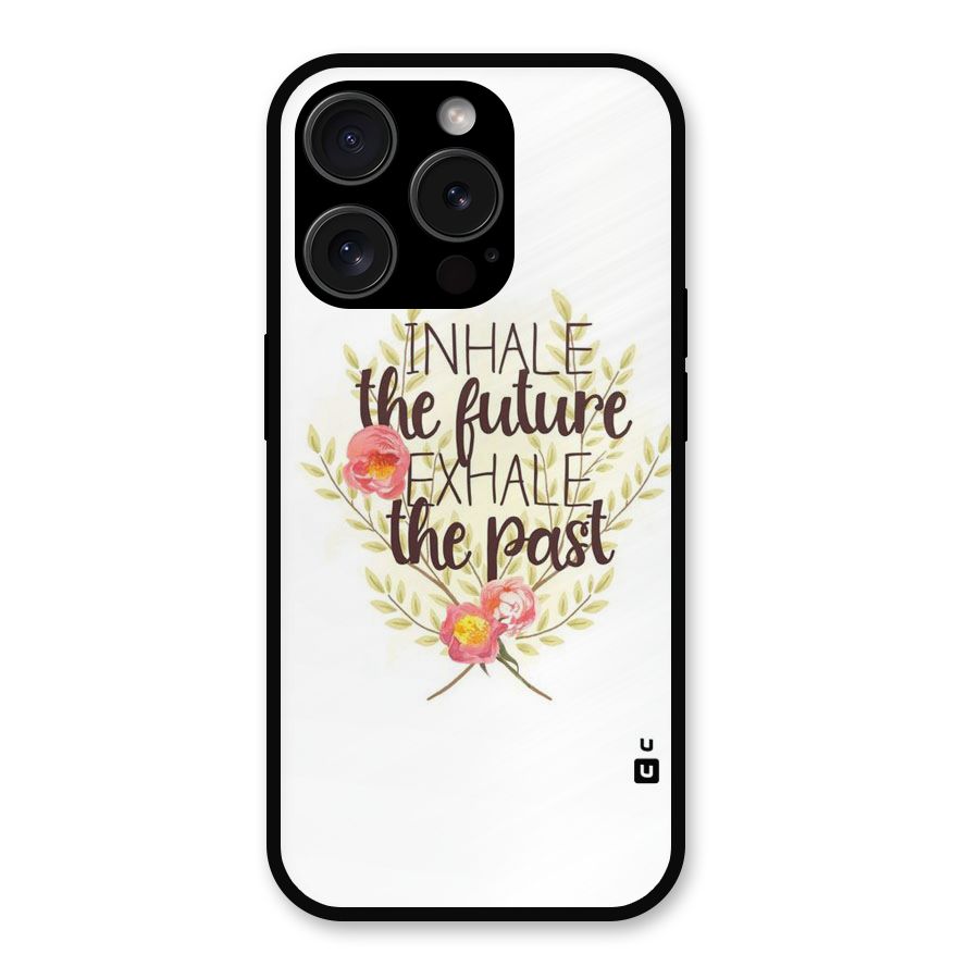 Inhale Future Metal Back Case for iPhone 15 Pro