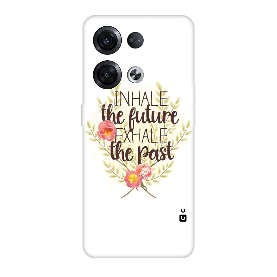 Inhale Future Original Polycarbonate Back Case for Oppo Reno8 Pro 5G