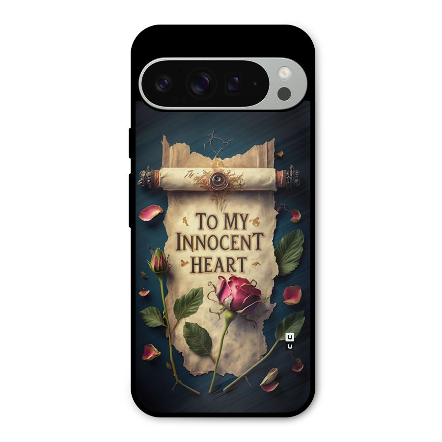 Innocence Of Heart Metal Back Case for Google Pixel 9 Pro XL