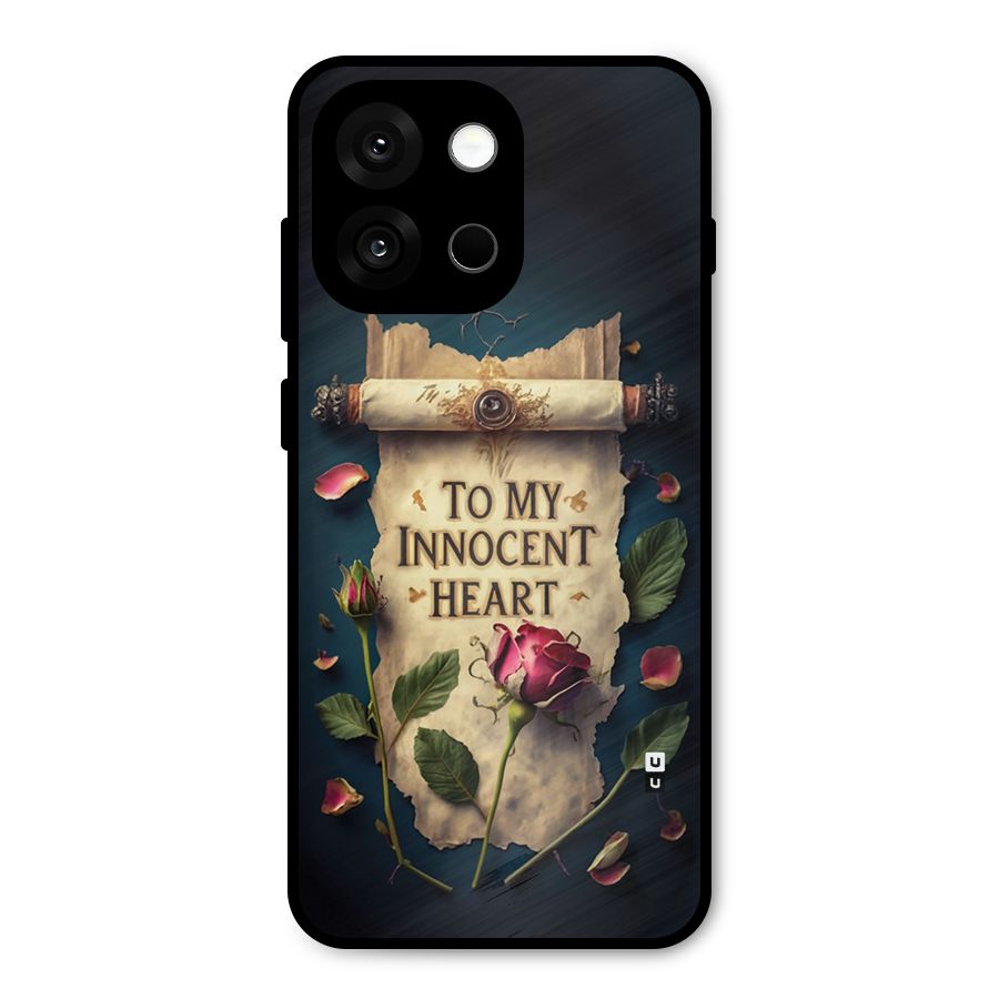 Innocence Of Heart Metal Back Case for OnePlus 13s