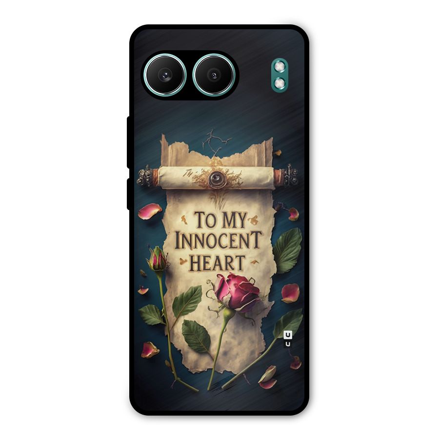 Innocence Of Heart Metal Back Case for OnePlus Nord 4