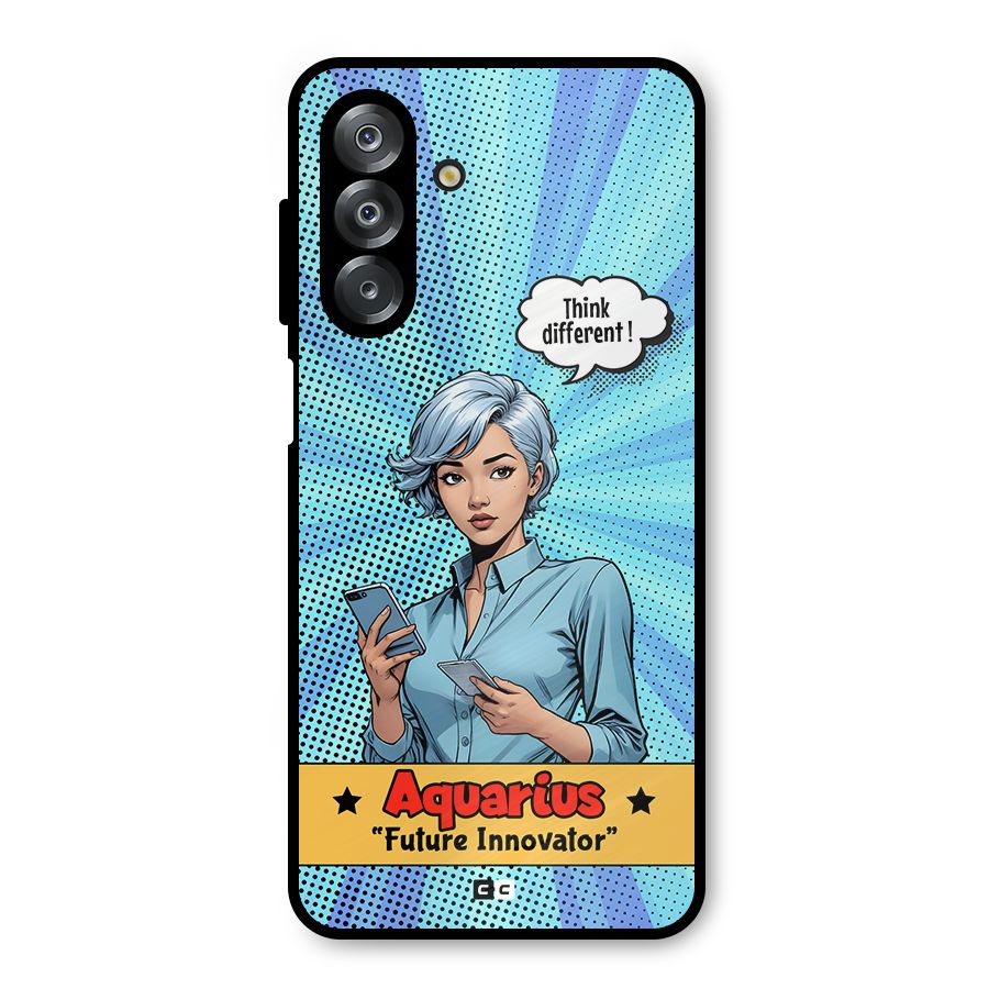 Innovative Aquarius Metal Back Case for Galaxy A26
