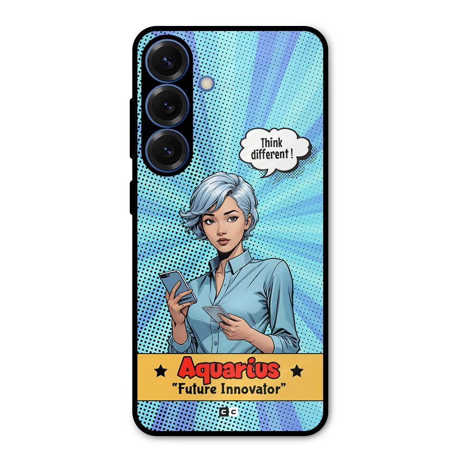 Innovative Aquarius Metal Back Case for Galaxy S25