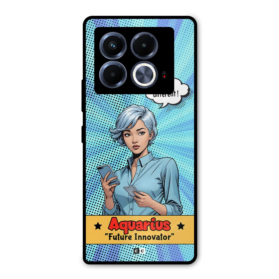 Innovative Aquarius Metal Back Case for Infinix Note 40 5G